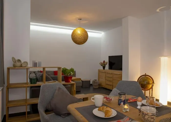 Md-7 Lutherstrasse 15 - Luxus-wasserbett-smarttv-terrasse-2schlafzimmer マクデブルク